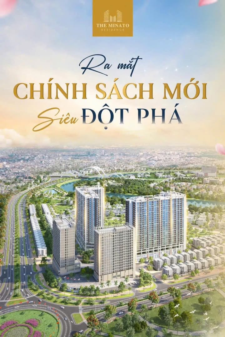 Căn hộ chung cư Minato Hải Phòng 80m² giá 6.486 tỷ - Đầu tư sinh lời 15-20 triệu/tháng!