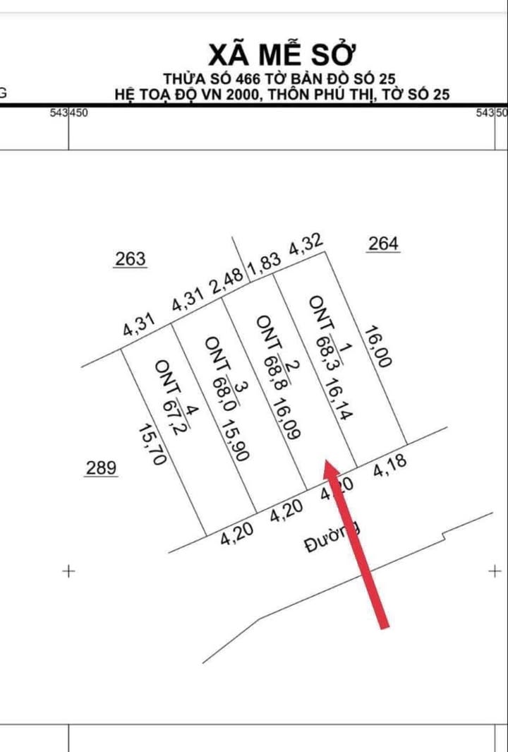 Đất thổ cư Mễ Sở 67m² giá 3.9 tỷ - Đầu tư sinh lời ngay!