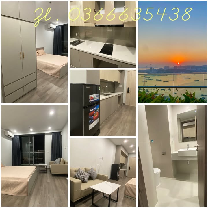 Căn hộ Studio Ruby Cao Xanh Hạ Long 30m² giá 4.5 triệu - View Vịnh tuyệt đẹp!