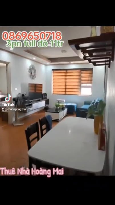 Chung cư Đồng Phát Park View - Vĩnh Hưng 81m² giá 10 triệu - Full nội thất, sẵn sàng vào ở!