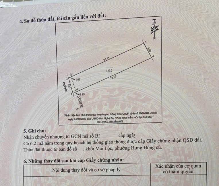 Đất nền Hưng Đông, Vinh 159.2m² giá 4.88 tỷ - Vị trí đắc địa gần KCN