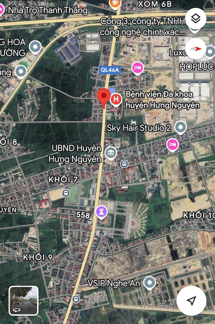 Nhà 2 tầng lô góc Quốc lộ 46, TT Hưng Nguyên 77m² giá 2 tỷ - Kinh doanh đa mặt hàng!