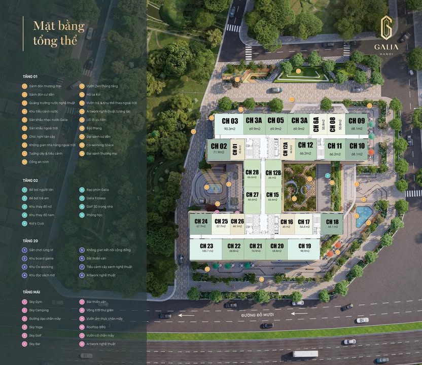 Căn hộ Galia Yên Sở 68m² giá 5.031 tỷ - Cơ hội vàng không thể bỏ lỡ!