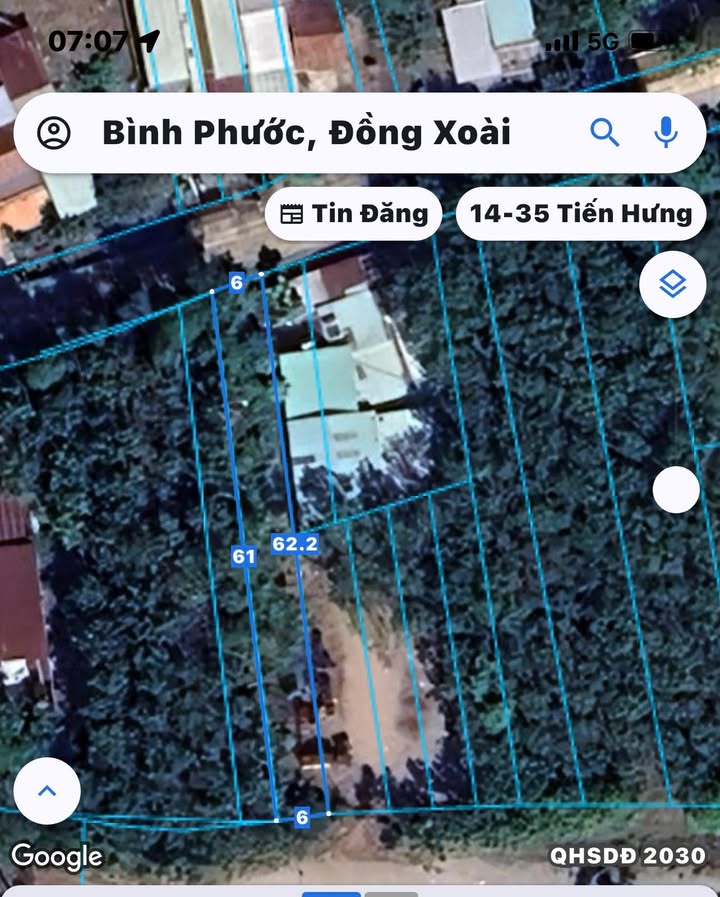 Đất nền Tiến Hưng, Đồng Xoài 372m² giá thỏa thuận - Cơ hội đầu tư hấp dẫn!
