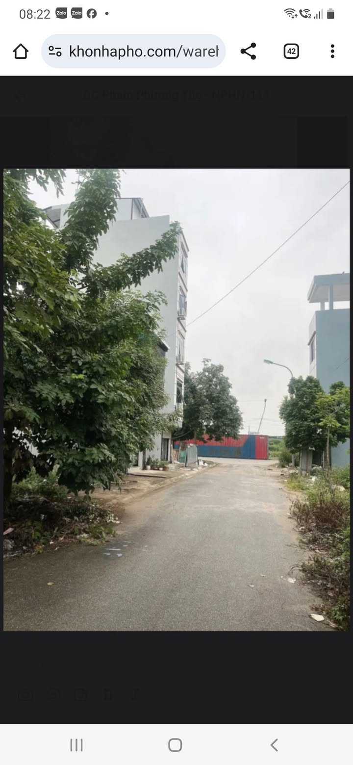 Đất nền Liên Ninh, Thanh Trì 30m² giá 5.9 tỷ - Sổ đỏ chính chủ, ô tô vào nhà!