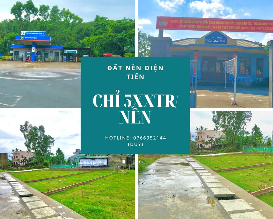 Đất nền Điện Tiến 137m² giá 5xx triệu - Đầu tư sinh lời ngay!