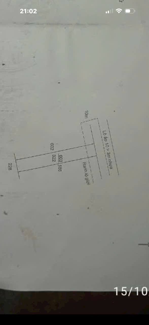 Đất nền thổ cư 322m² ấp 10 Lương Hoà Bến Lức giá 1.8 tỷ - Sổ hồng chính chủ!
