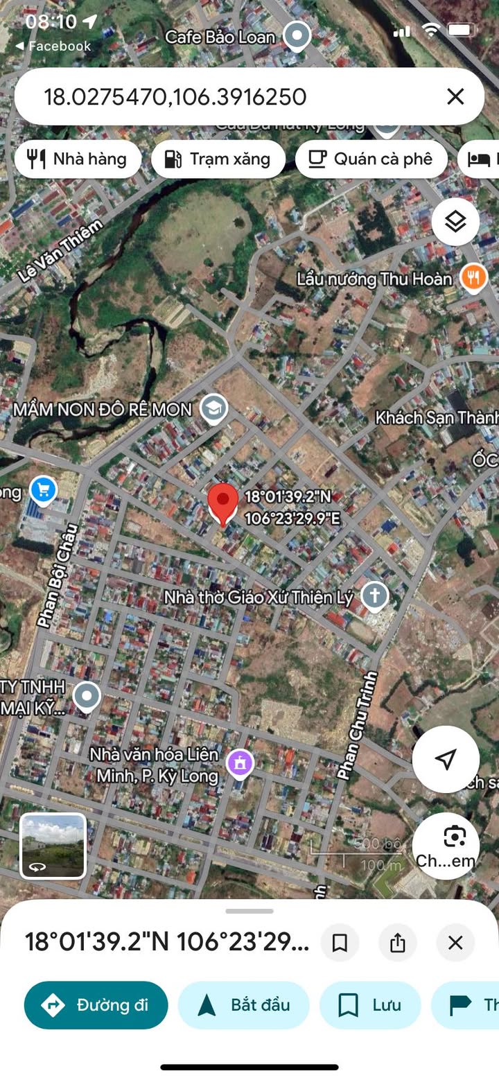 Đất nền Kỳ Long, Hà Tĩnh 425m² giá 3.3 tỷ - Lô góc 2 mặt tiền đẹp!