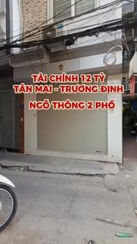 Nhà phố Tân Mai, Hoàng Mai 55m² giá 12 tỷ - Kinh doanh, ô tô tận nơi!