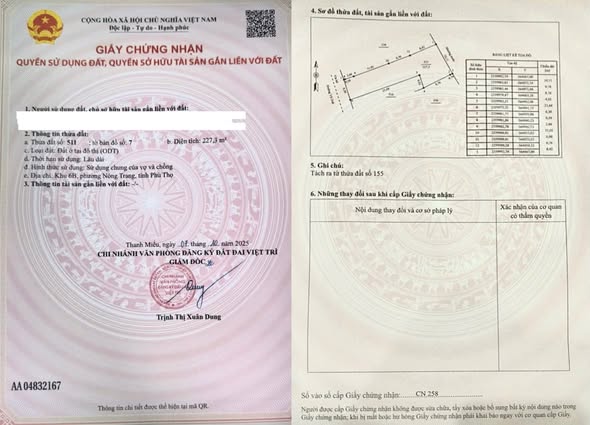 Đất đẹp chính chủ tại đường Vũ Duệ, Nông Trang, 227m² - Tiềm năng sinh lời cao!