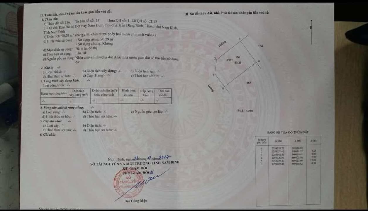 Đất nền Cl12 khu ĐT Dệt May Nam Định 90m² giá 8.9 tỷ - Hỗ trợ vay ngân hàng nhanh chóng!