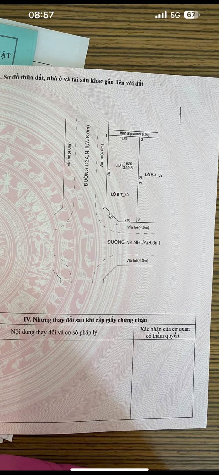 Đất nền góc B7 VISIP2 Vĩnh Tân 360m² giá chỉ 6 tỷ - Cơ hội đầu tư lý tưởng!