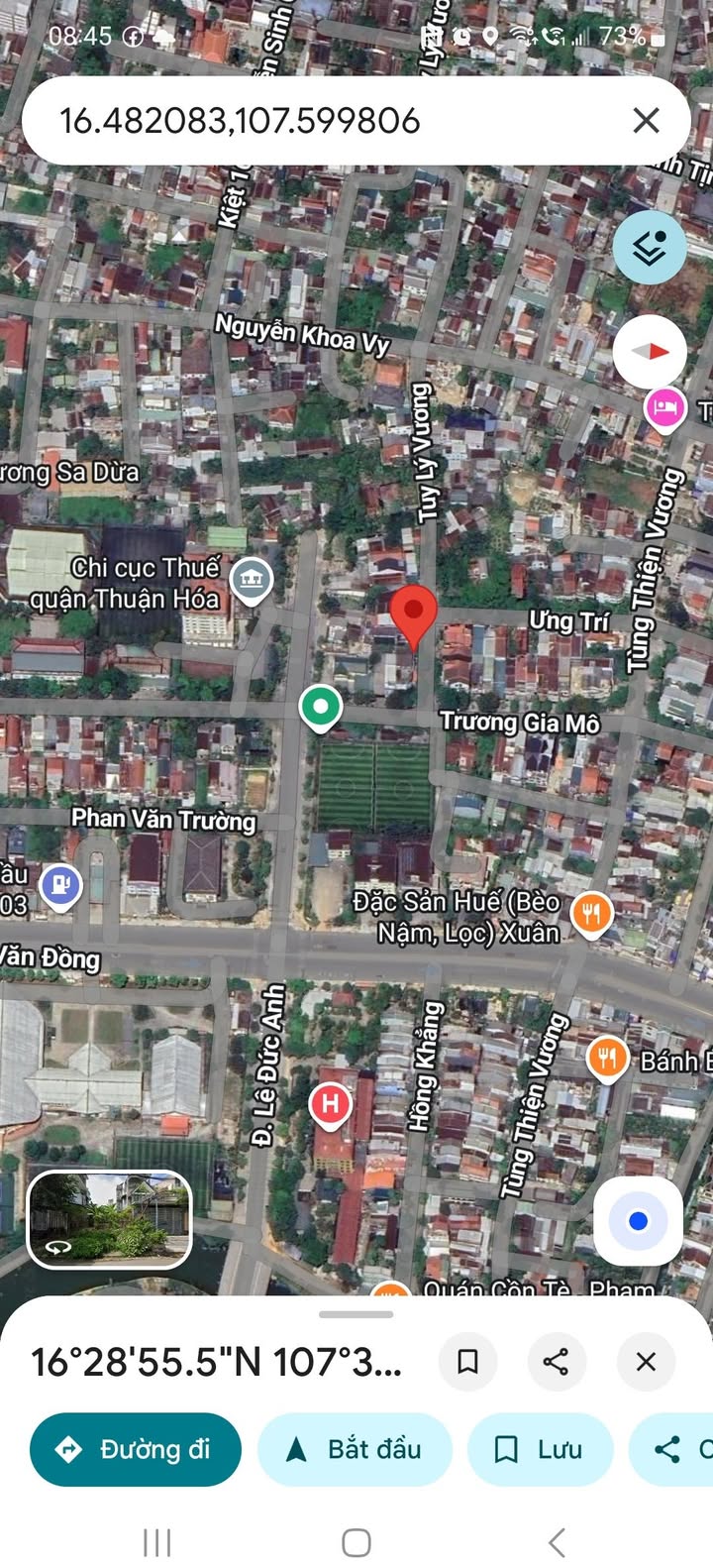 Đất mặt tiền Tuy Lý Vương, phường Vỹ Dạ, Huế 156m² - Tiềm năng tăng giá lớn!