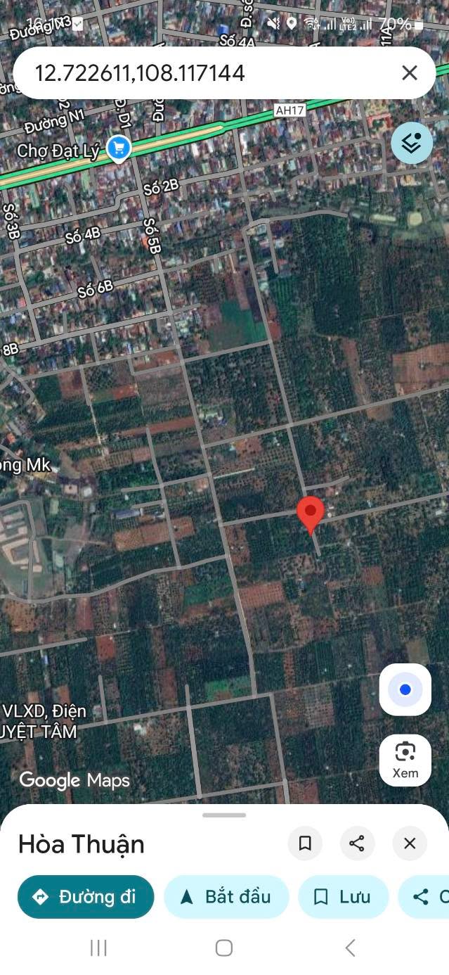 Đất Nông Nghiệp Hòa Thuận 520m² giá 750 triệu - Đường ô tô vào tận nơi!