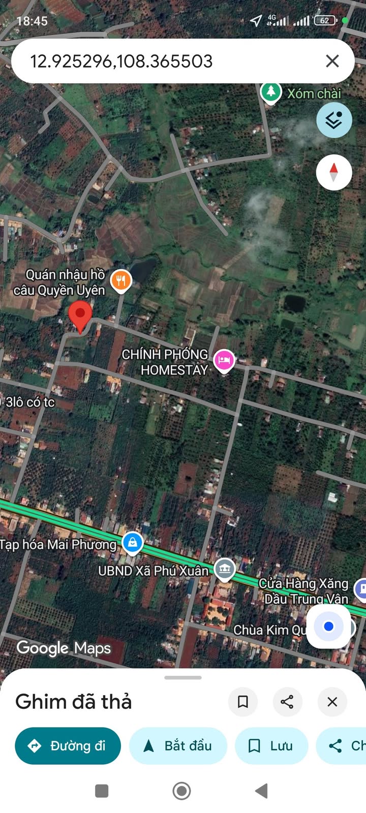 Đất thổ cư xã Phú Xuân - Krông Năng 158,8m² giá chỉ 380 triệu - Đầu tư sinh lời ngay!