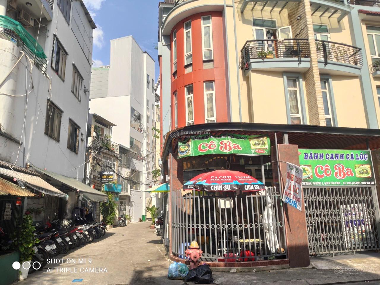 Bán nhà 2 mặt tiền đường Hoàng Văn Thụ, Tân Bình, 118.4m² - Kinh doanh thuận lợi, sổ hồng chính chủ!