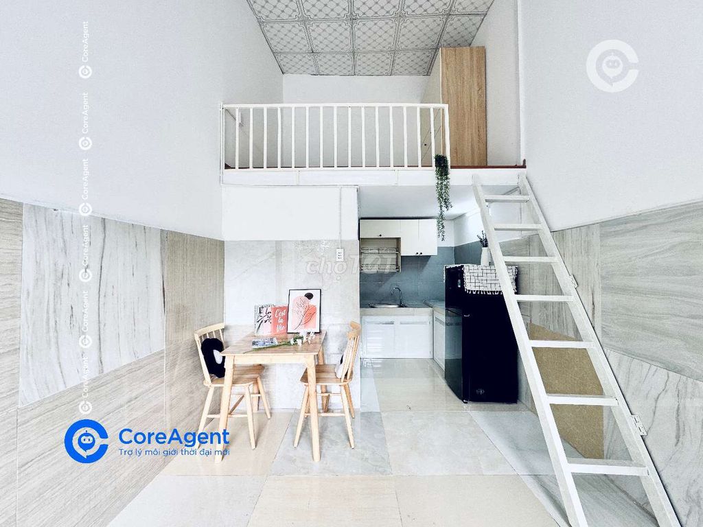 Phòng duplex cho thuê tại Thủ Đức 30m² giá chỉ 3.6 triệu - Nội thất đầy đủ, an ninh 24/7!