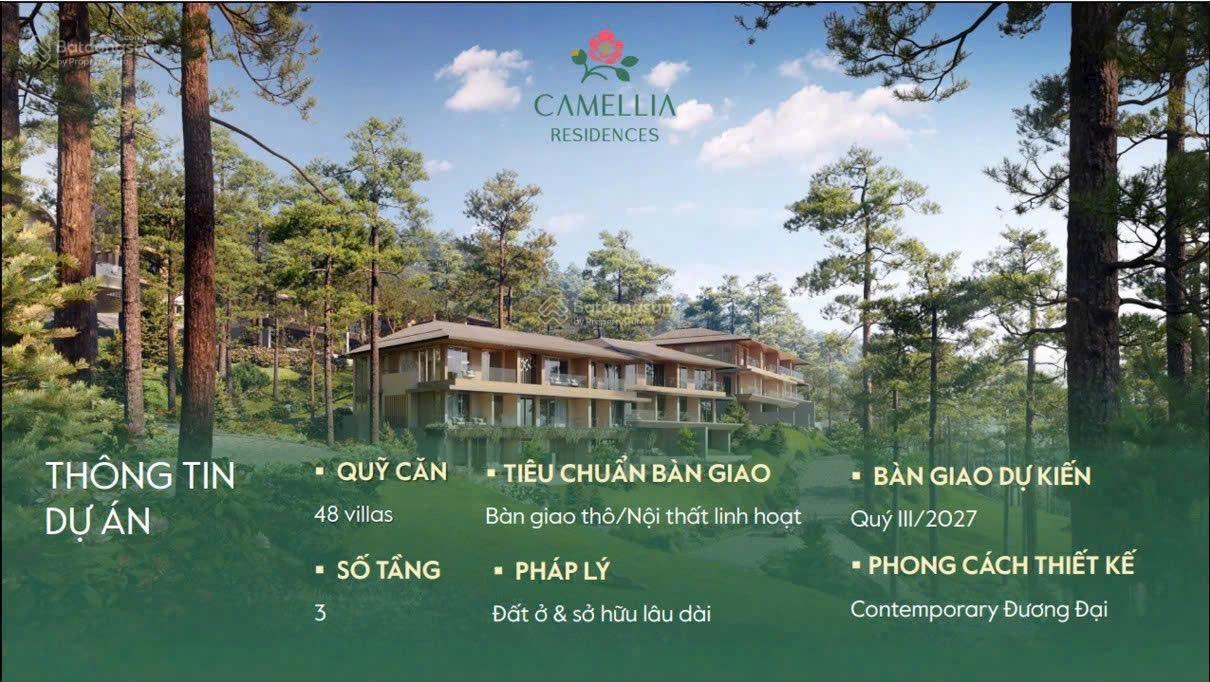 Biệt thự Camellia Residences Thanh Xuan Valley 252m² giá 18 tỷ - Đẳng cấp sống giữa thiên nhiên!