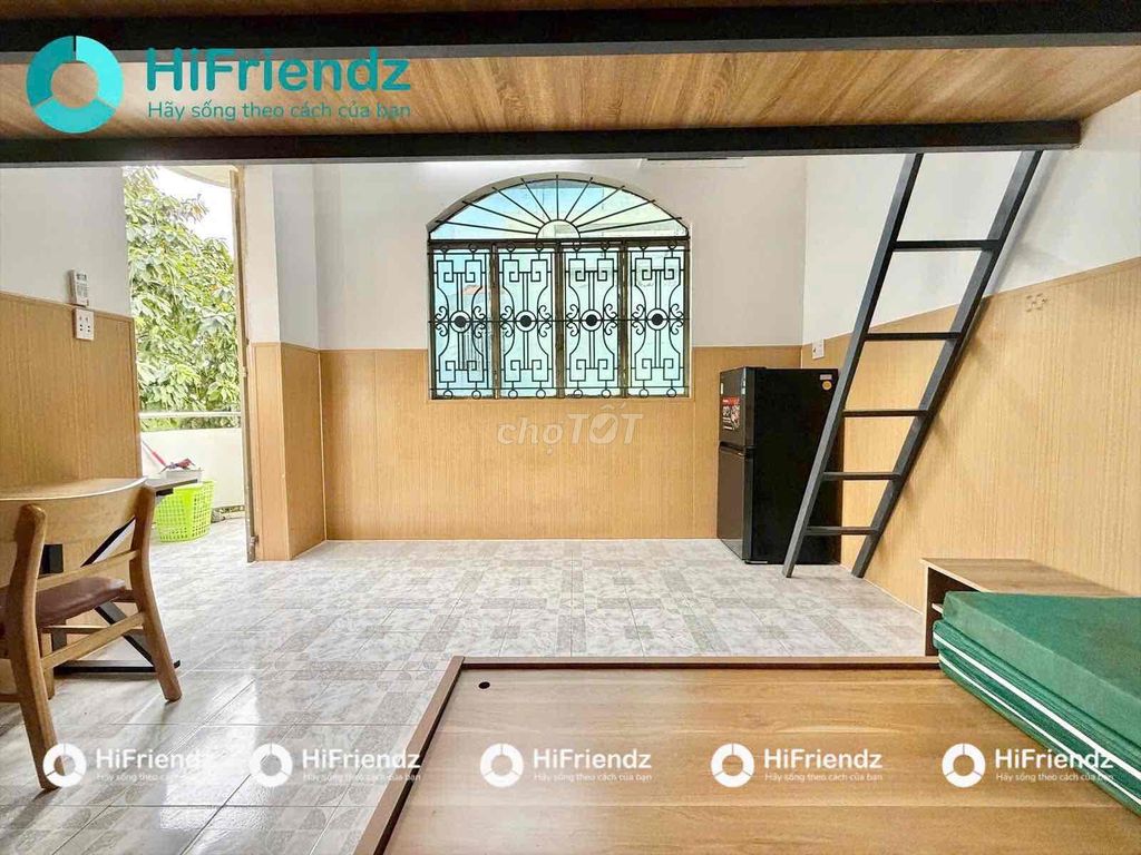 Căn Hộ Duplex Tách Bếp Tân Bình 30m² giá 5 triệu - Ban công view cực thoáng