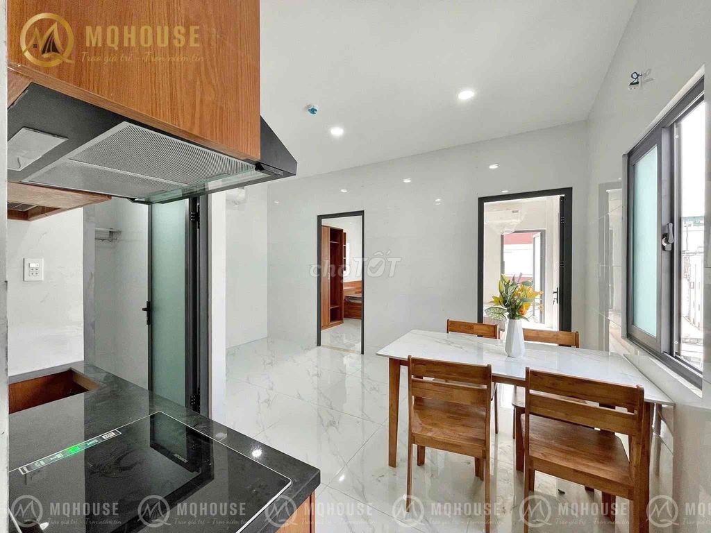 Cho thuê căn hộ 2PN ban công full nội thất 60m² giá 9 triệu - Không gian sống lý tưởng tại Tân Bình!