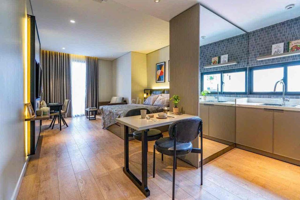 Căn hộ cho thuê Quận 3 40m² giá từ 10 triệu - Nội thất cao cấp, view sông