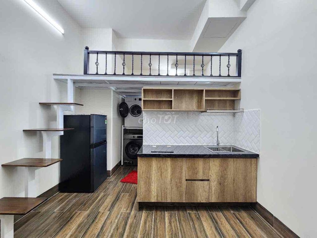 Căn hộ cho thuê tại Bình Thạnh 35m² giá 5,5 triệu - Full nội thất sang trọng!