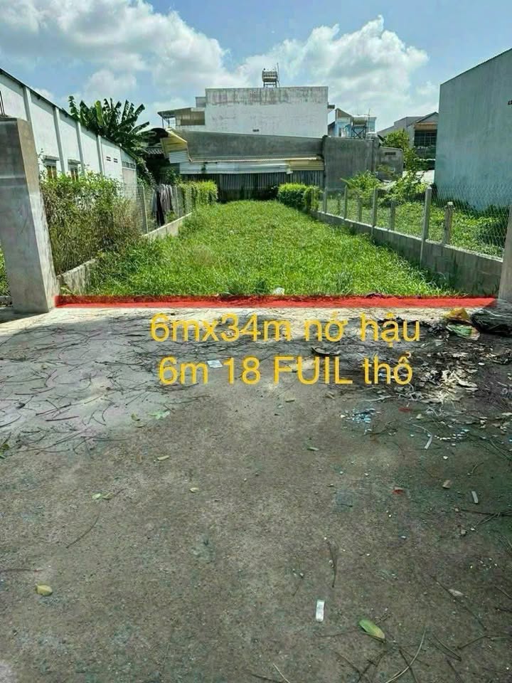 Đất mặt tiền xã Phước Vĩnh An, Củ Chi 205m² giá 3.6 tỷ - Đầu tư sinh lời hấp dẫn!