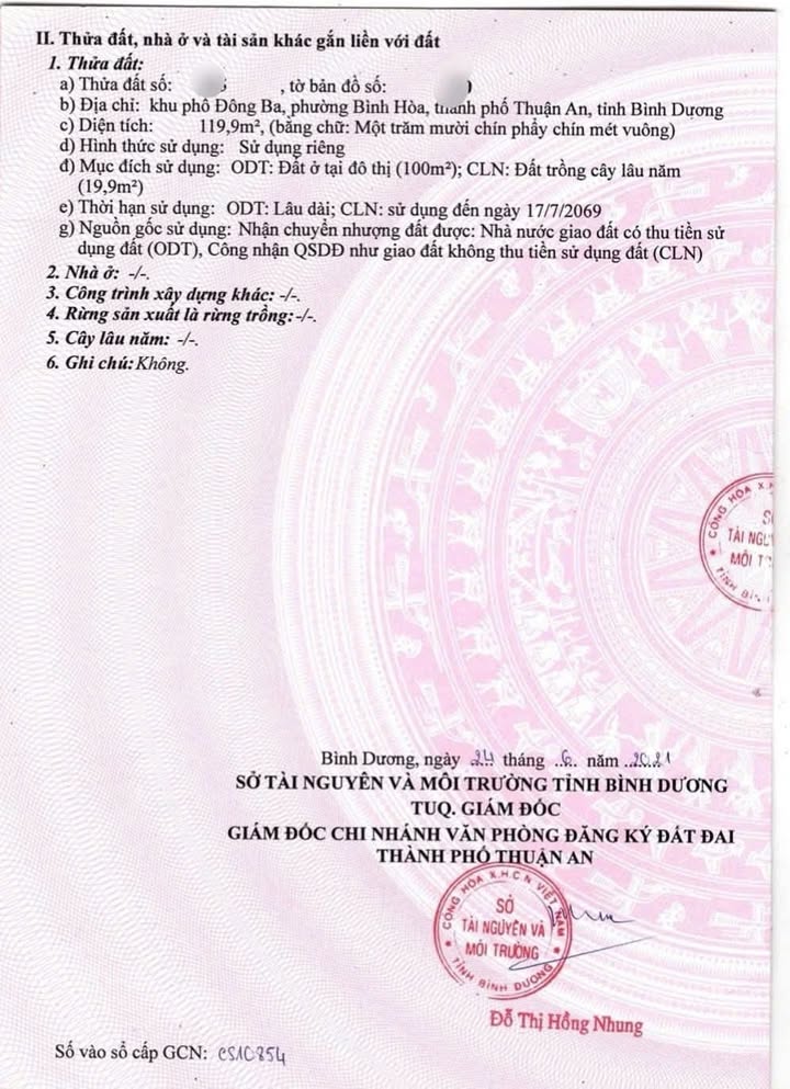 Nhà 3 phòng ngủ tại Bình Hòa, Thuận An 120m² giá 4.6 tỷ - Sẵn sàng vào ở!