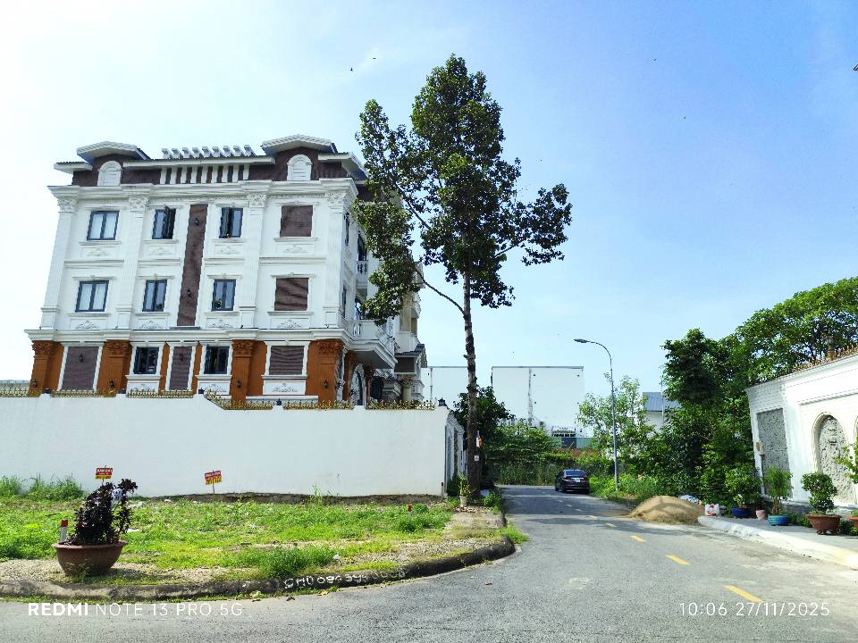 Đất biệt thự 300m² phường Thạnh Mỹ Lợi, Thủ Đức giá 60 tỷ - View công viên tuyệt đẹp!