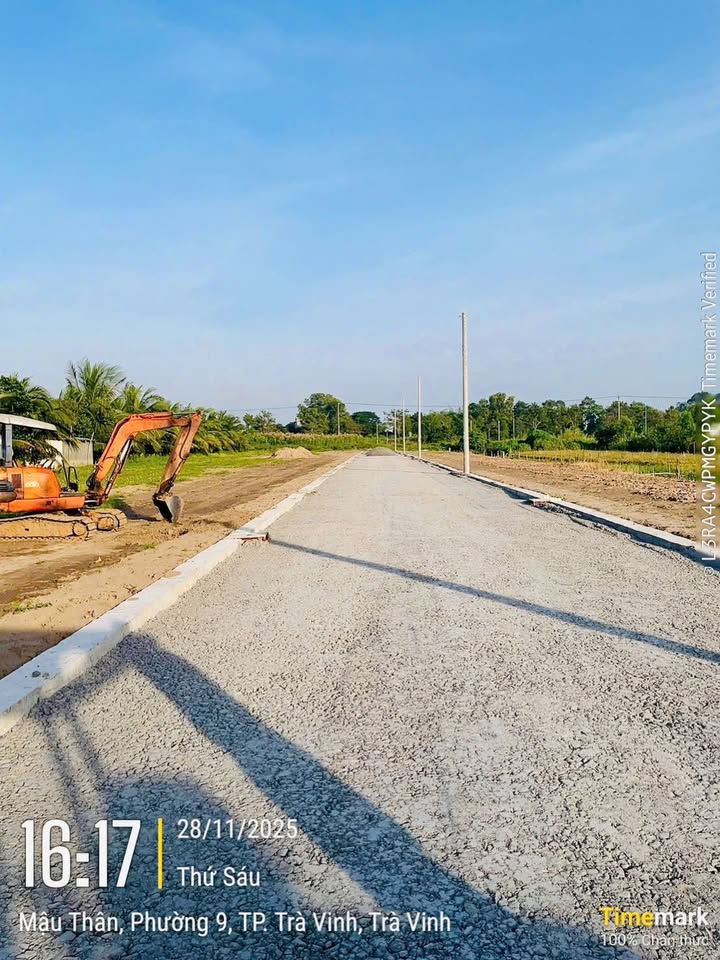 Đất nền 5x20m tại Trà Vinh giá 799 triệu - Khu dân sinh cao cấp