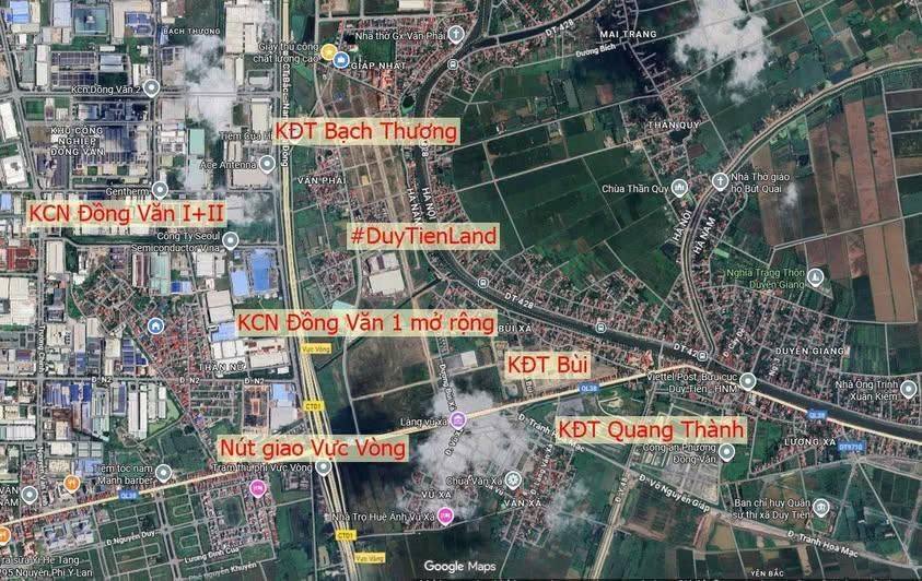 Đất nền KĐT Bùi Duy Tiên 215000m² giá thỏa thuận - Cơ hội đầu tư sinh lời cao!