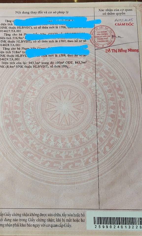 Đất nền lớn tại kp Hòa Long, Lái Thiêu 943m² giá 22 tỷ - Cơ hội đầu tư sinh lời!