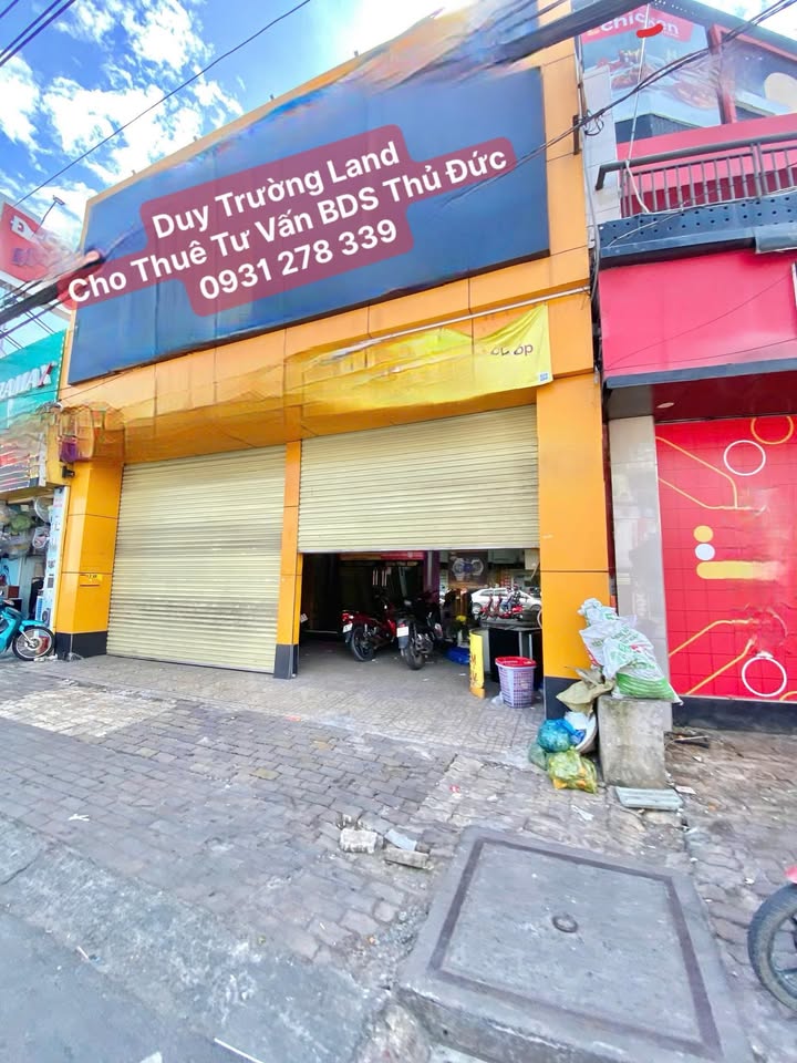 Cho thuê nhà mặt tiền Lê Văn Việt, Hiệp Phú, Thủ Đức 160m² - Vị trí đắc địa ngay Vincom!