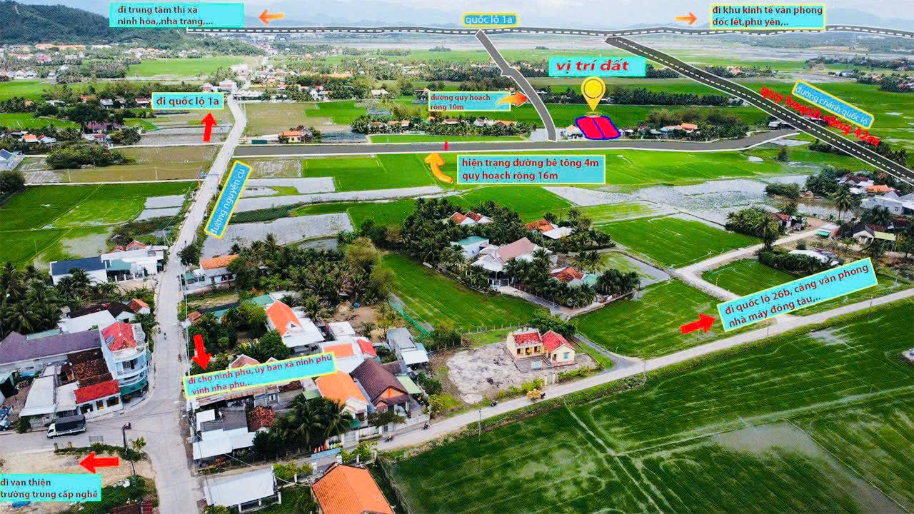 Đất nền Phú Diêm Ninh Đa 233m² giá chỉ 900 triệu - Cơ hội đầu tư tuyệt vời!