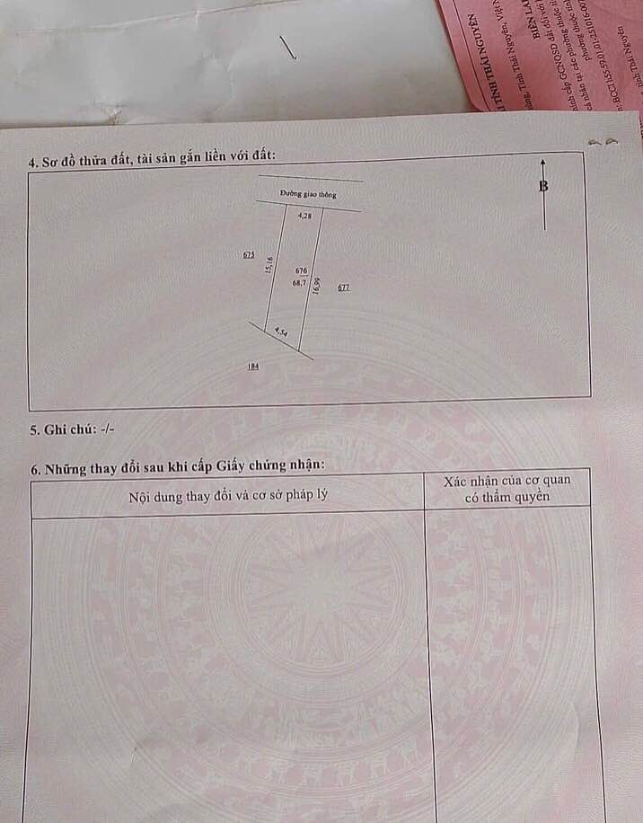 Đất thổ cư phường Phan Đình Phùng, Thái Nguyên 68m² giá 1.55 tỷ - Vị trí đắc địa, xe ô tô vào tận nơi!