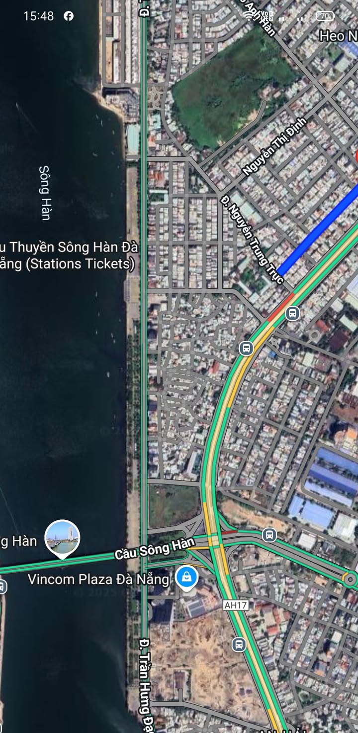 Đất nền mặt tiền đường Thế Lữ, Đà Nẵng 110m² giá 8.1 tỷ - Cơ hội đầu tư tuyệt vời!