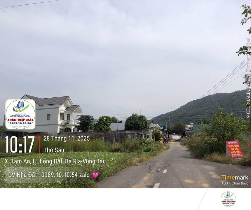 Đất biệt thự An Ngãi Long Điền 250m² giá 3.199 tỷ - Hai mặt tiền đường lớn, vị trí đắc địa!