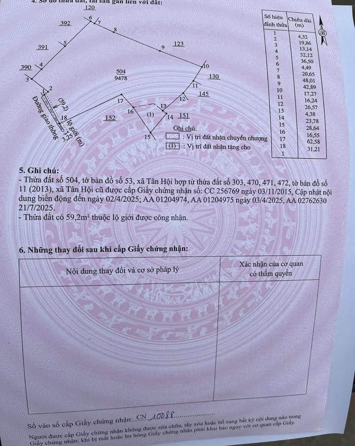 Đất nền 9 xào tại khu Ba Cảng Tân Hội, giá 4.6 tỷ - Sổ đỏ chính chủ!