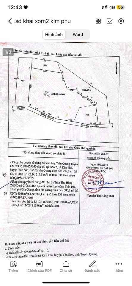 Đất nền Kim Phú Tuyên Quang 220m² giá 1.7 tỷ - Cơ hội đầu tư tuyệt vời!