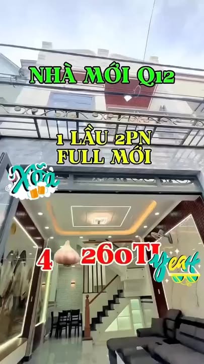 Nhà phố Tân Chánh Hiệp 42m² giá 4.26 tỷ - Chính chủ bán, sổ hồng riêng!