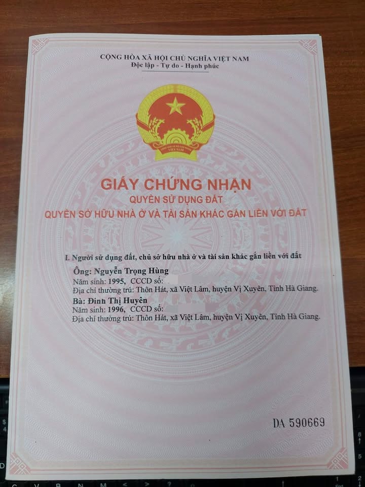 Đất nền Vị Xuyên 105m² giá tốt - Đường rộng, vị trí trung tâm!