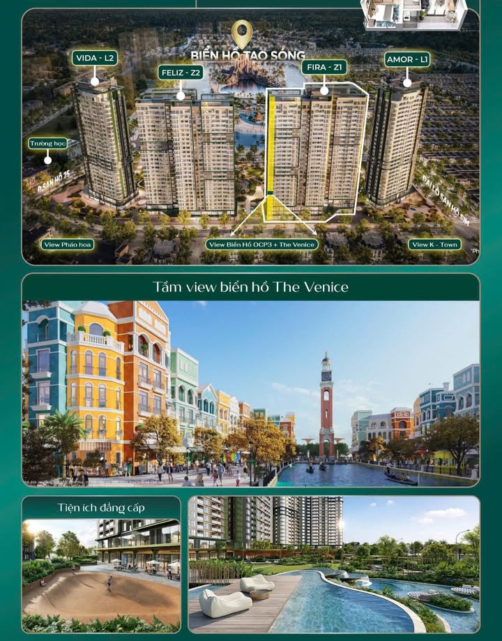 Căn hộ 2 phòng ngủ Lumiere Spring Bay Hưng Yên 67m² giá 6 tỷ - View pháo hoa tuyệt đẹp!