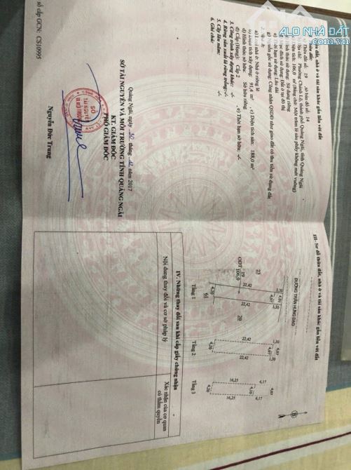 Bán gấp FrontHouse Trần Hưng Đạo, Quảng Ngãi 105m² giá 7.9 tỷ - Vị trí kinh doanh đắc địa!