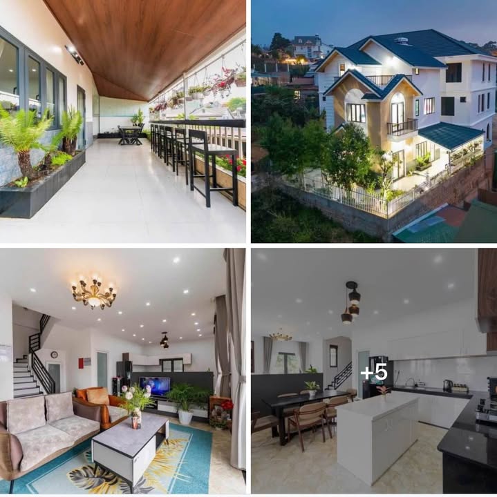 Cho thuê Villa Sân Vườn Đường Nam Hồ, Đà Lạt - Diện tích 200m², giá 24 triệu/tháng - Không thể bỏ lỡ!