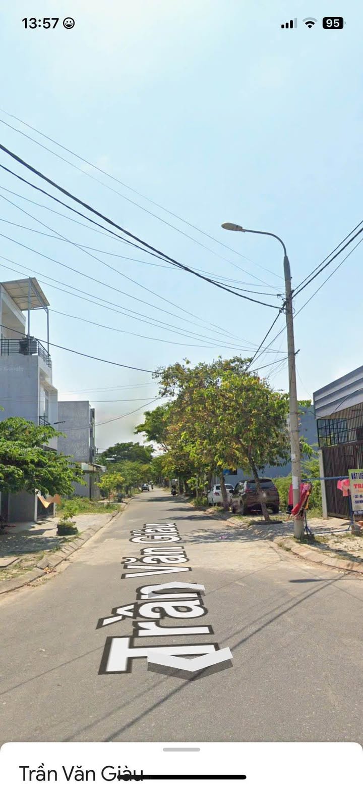 Đất mặt tiền đường Trần Văn Giàu, Đà Nẵng 92m² giá 4.2 tỷ - Cơ hội đầu tư hiếm có!