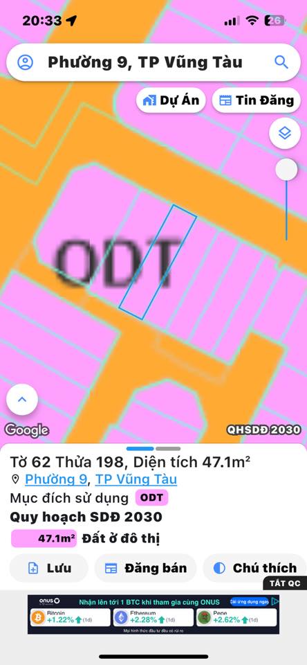 Đất khu Đại An P9 Vũng Tàu 47m² giá 3.88 tỷ - Đầu tư sinh lời ngay!