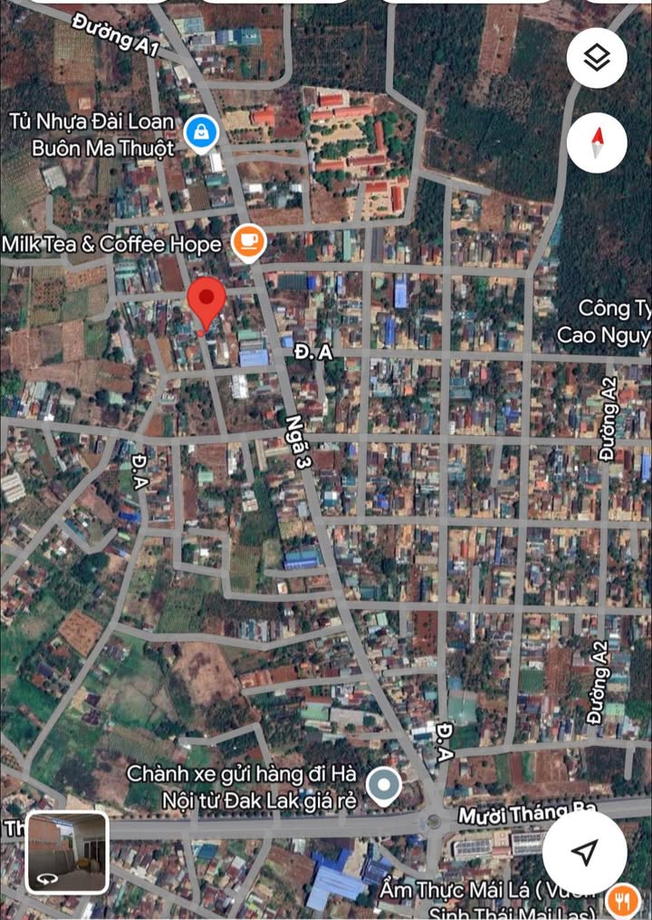 Bán đất thổ cư 150m² tại hẻm 3 Tỉnh Lộ 5, Buôn Ma Thuột - Tặng nhà kho rộng 139m²!