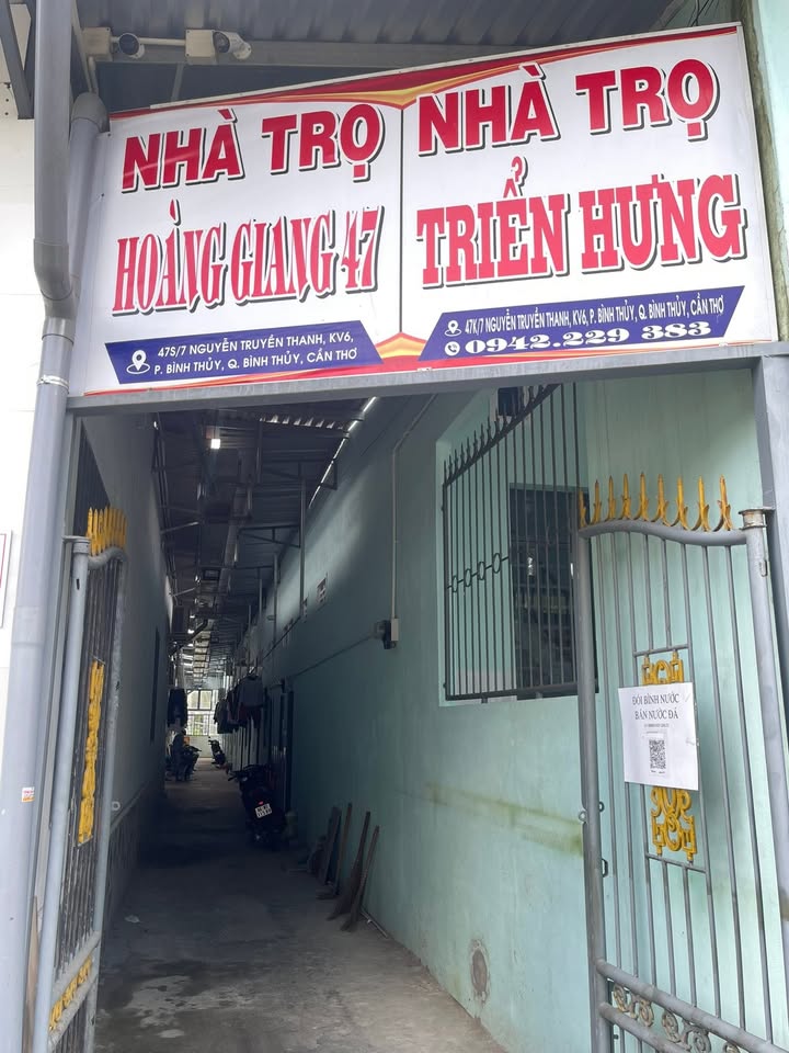 Nhà trọ Hoàng Giang Cần Thơ 1.5 triệu/tháng - An ninh, sạch sẽ, yên tĩnh!