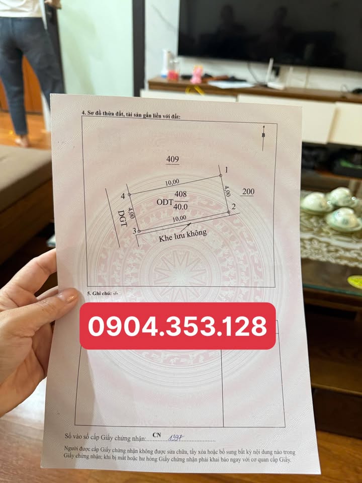 Đất nền Trần Lãm Thái Bình 40m² giá 1 tỷ - Lô đẹp như hoa hậu!