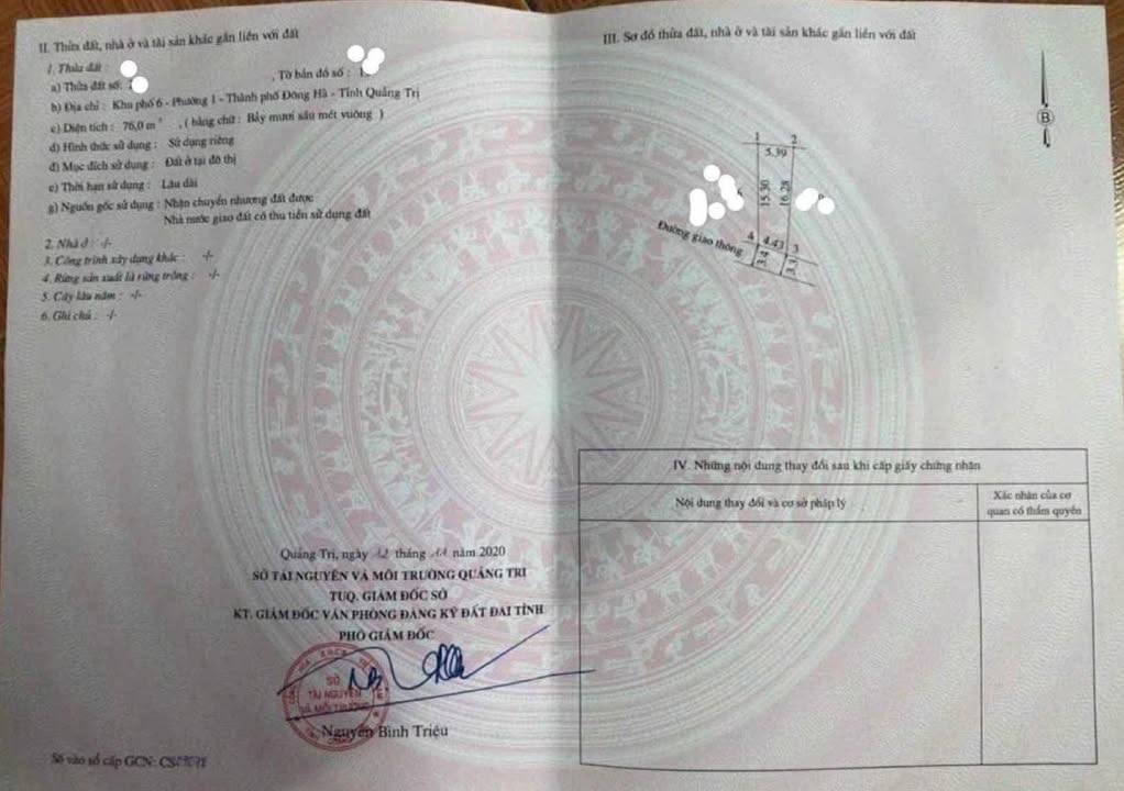 Đất kiệt Nguyễn Huệ Đông Hà 72m² giá 600 triệu - Cơ hội đầu tư tuyệt vời!